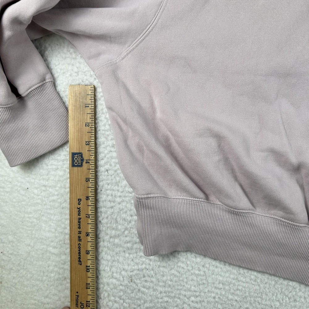 Nike Hoodie Womens XL Purple‎ Phoenix Fleece Cropped Boxy Pullover Sweatshirt - Picture 12 of 14